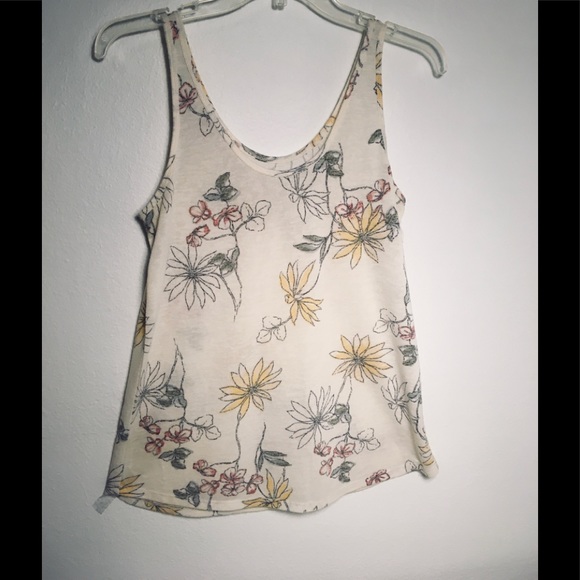 Maurices Tops - ADORABLE FLORAL TANK TOP IN BOTANICAL COLORS  SZ S